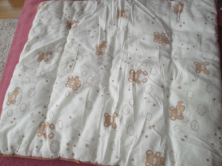 plapumioara cu ursuleti bebe 80/80cm