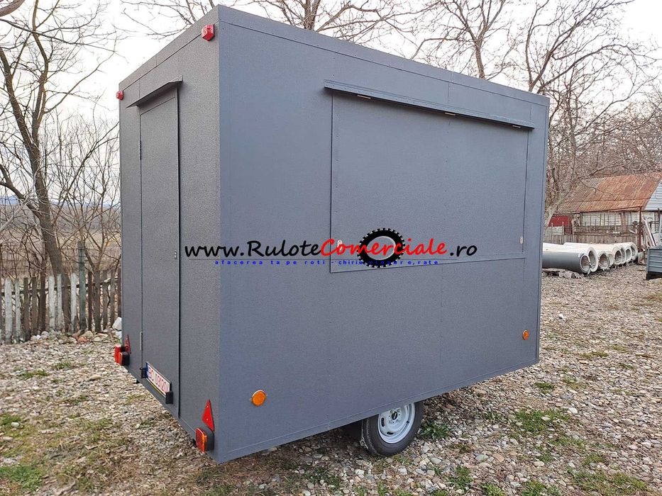 Rulota comerciala Noua - Rate!!! ,Caffea,Fast food. Carte CIV, Nr Rosu