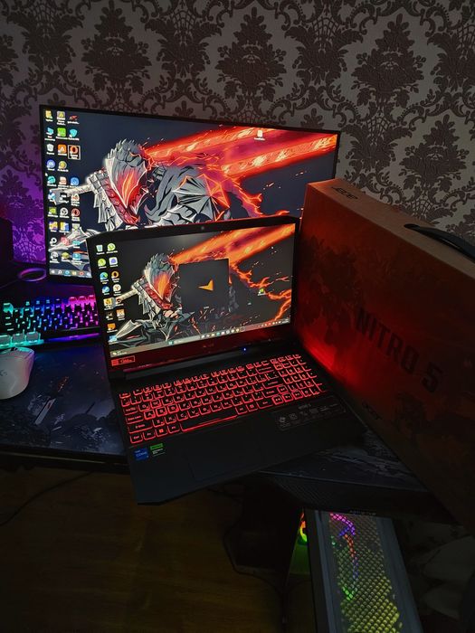 Игровой Acer Nitro RTX 3050 i5 11-го