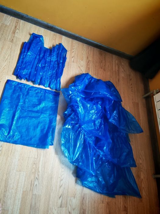 Платье из пакета 7-13 лет