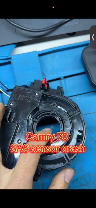 Sas immo off airbag crash Датчик угла поворота руля ремонт чип тюнинг