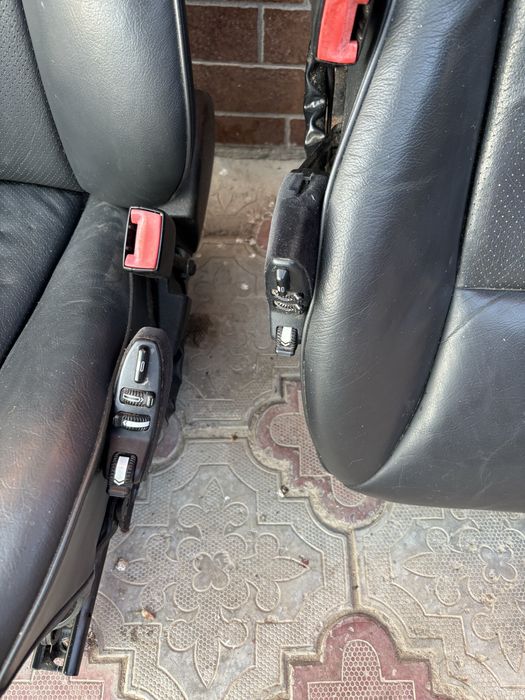 Передние сиденья w210 дорест кожа