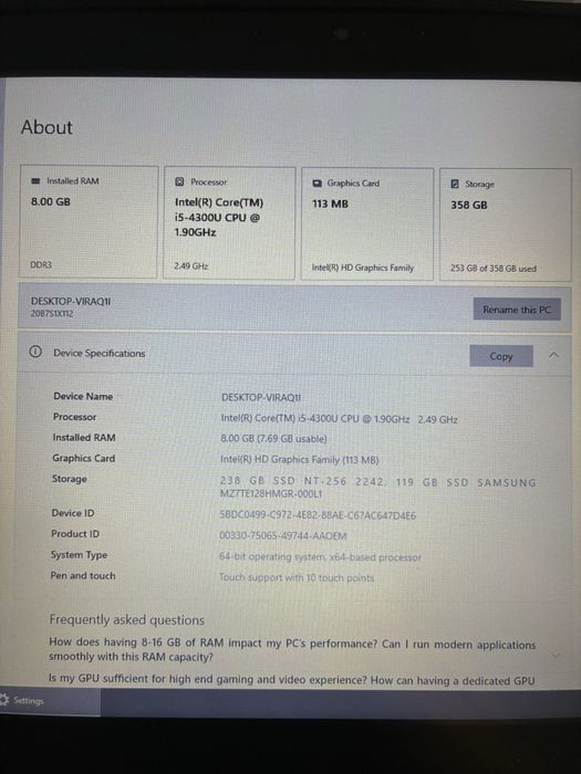 Lenovo T440 Touch Screen + Xentry Star Diagnosis Mercedes