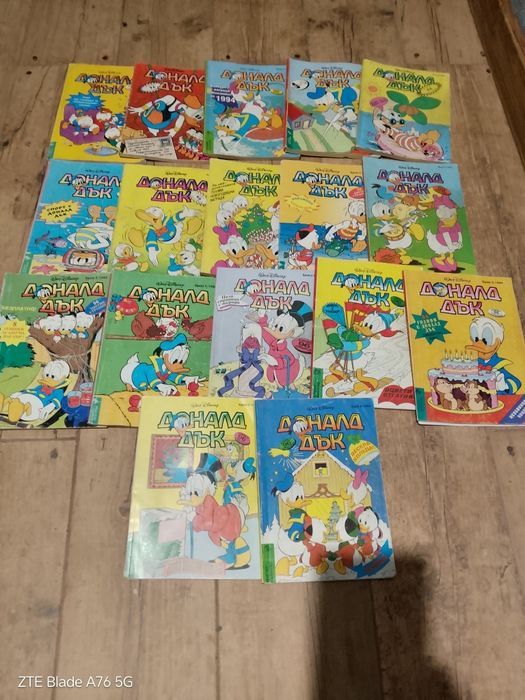 Доналд  Дък комикси