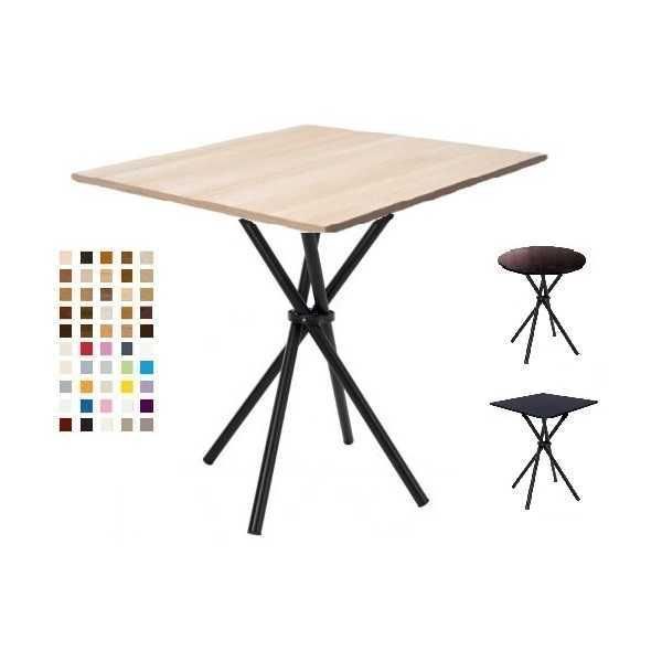 Mese cu blat din pal melaminat si picior fonta, pentru bar, pizzerie