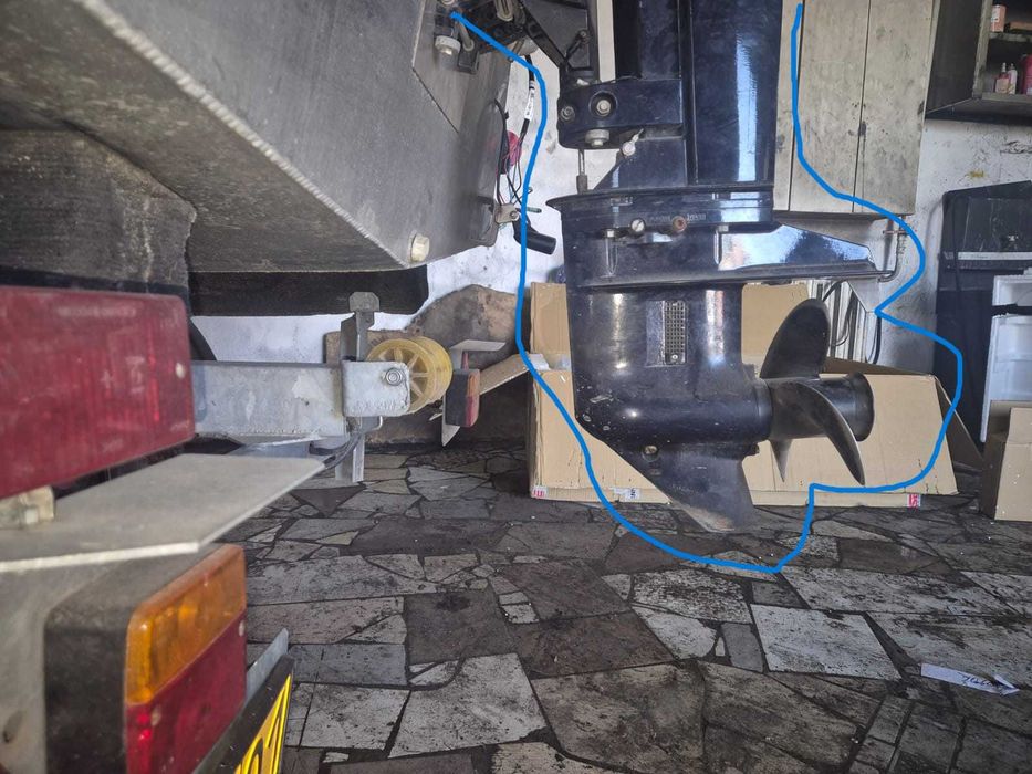 Tohatsu 9.9 с рычагом газа  / Срочная продажа