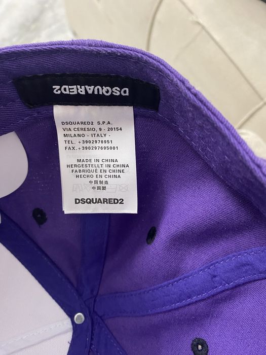 Dsquared2 șapcă originală nouă