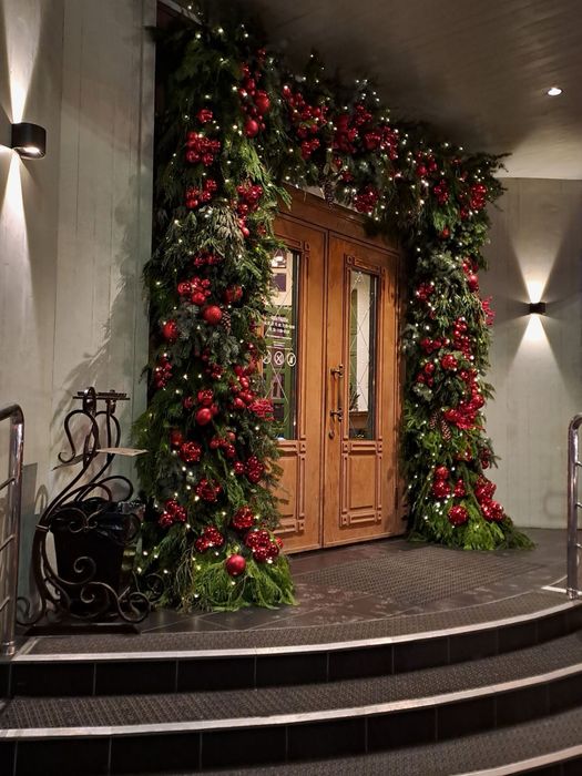 Новогодний оформление декорации/янги йил безаклари/Yangi yil bezaklari