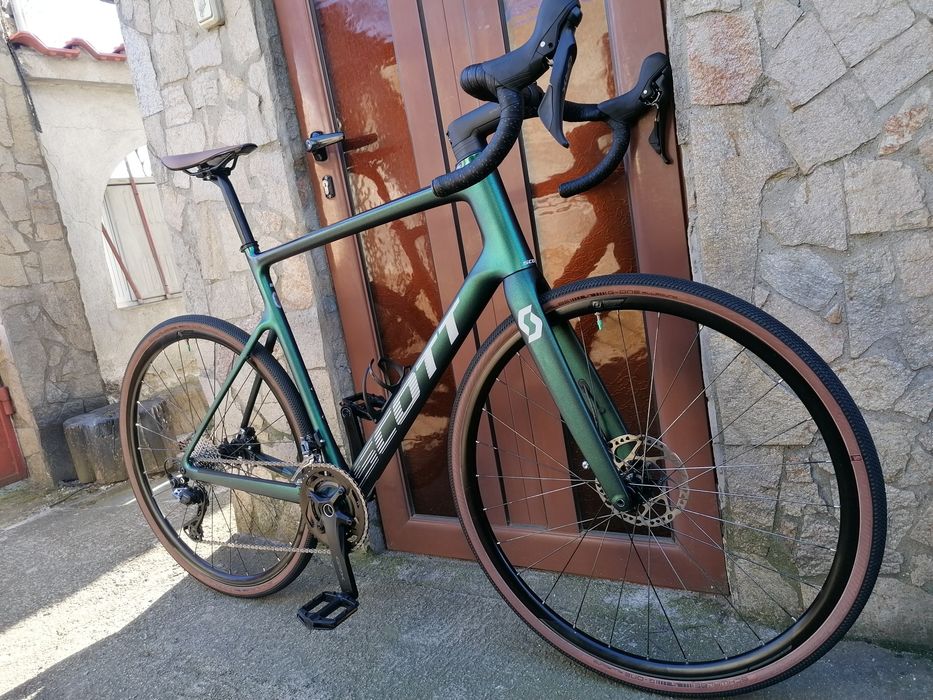 SCOTT Addict Carbon XXL, Full Shimano GRX 2*11, като нов!