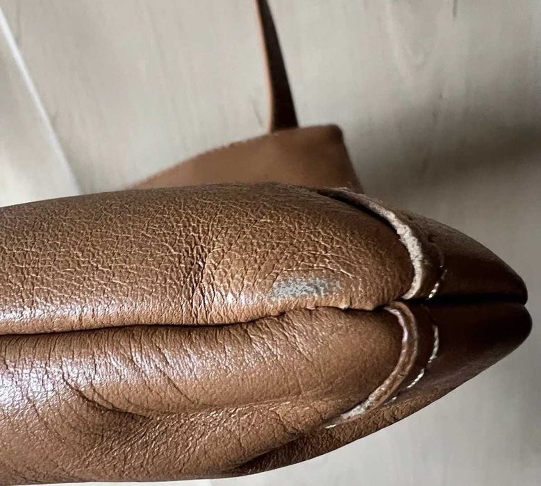 Дамска чанта естествена кожа 2бр