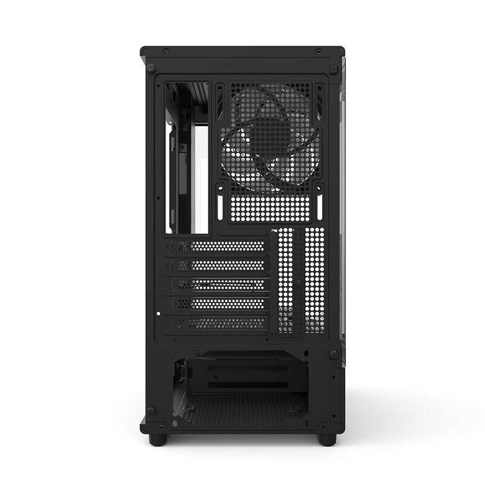 }Корпус Zalman P10 без БП ARGB, LCS ready, TG Side Panel, mATX, чёрный