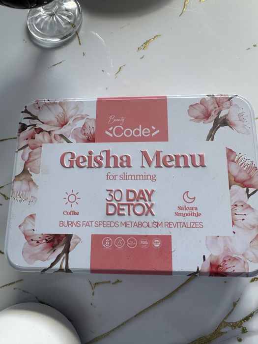 Geisha menu детокс программа для похудение