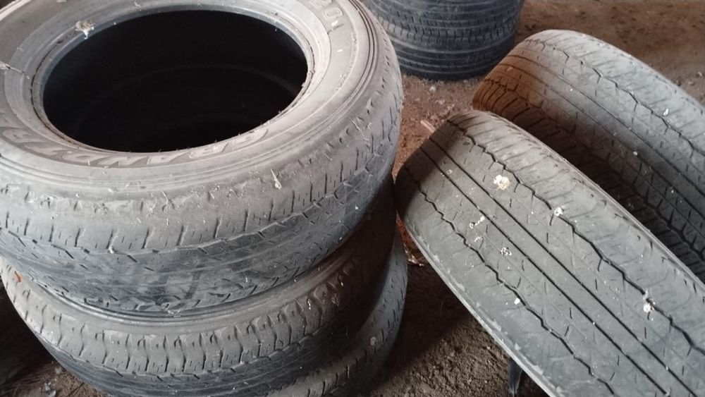 Шины б/у в большом количестве