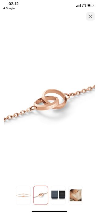 Браслет Daniel Wellington Elan Unity в цвете rose gold