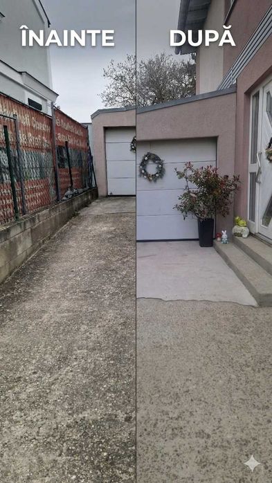 Servicii de curățenie: saltele/canapele, mochete, mașini, pavaje, garduri și altele.