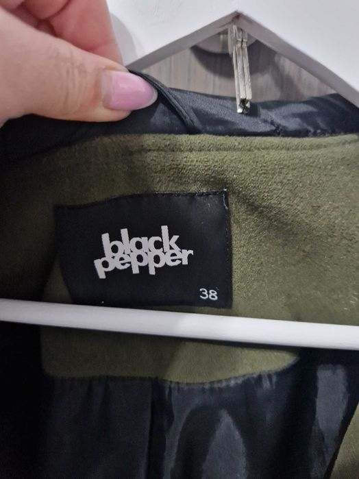 Palton verde Black Pepper M