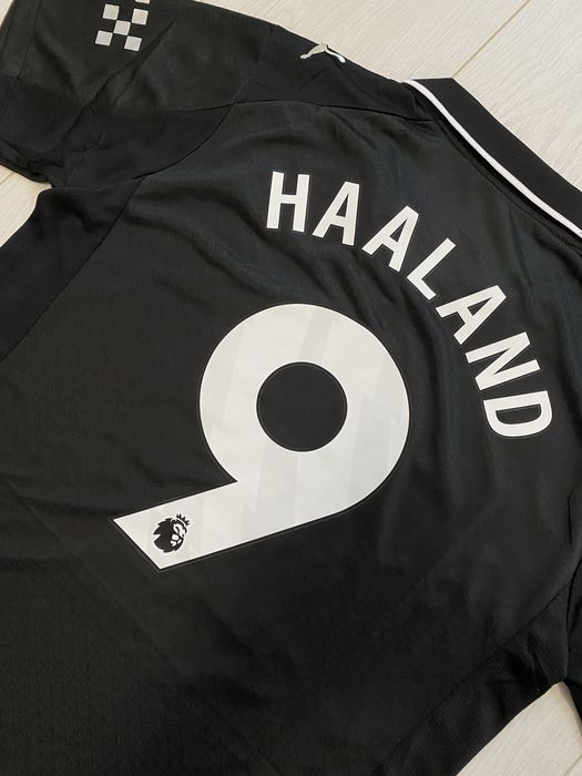 Tricou Deplasare Manchester City Haaland 2025-2026