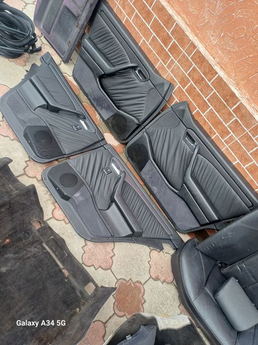 Кожанный салон w202