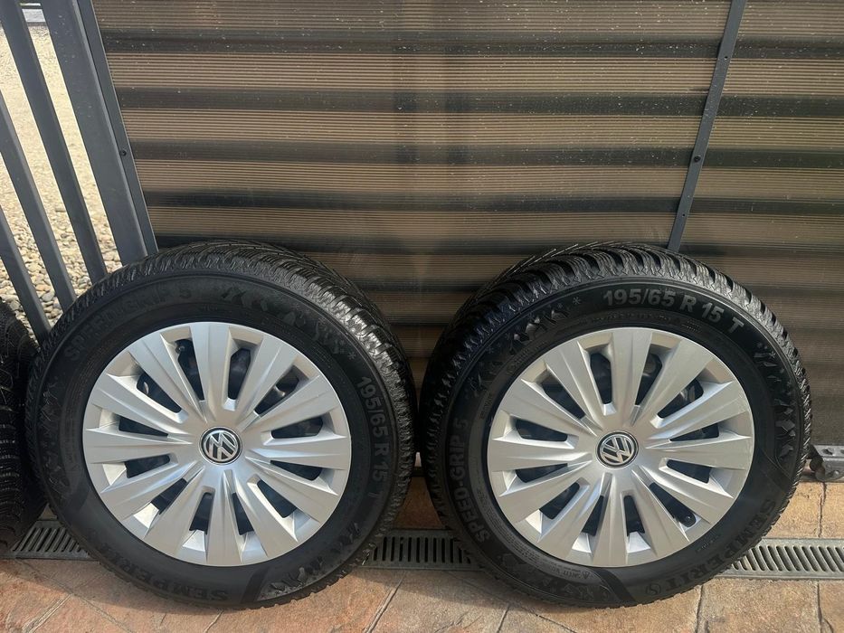 Vand set roti 195/65/15  5x112  ET43 anvelope SEMPERIT SPEED-GRIP 5