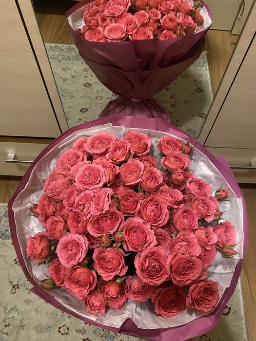 Букет цветы роза 8000тг