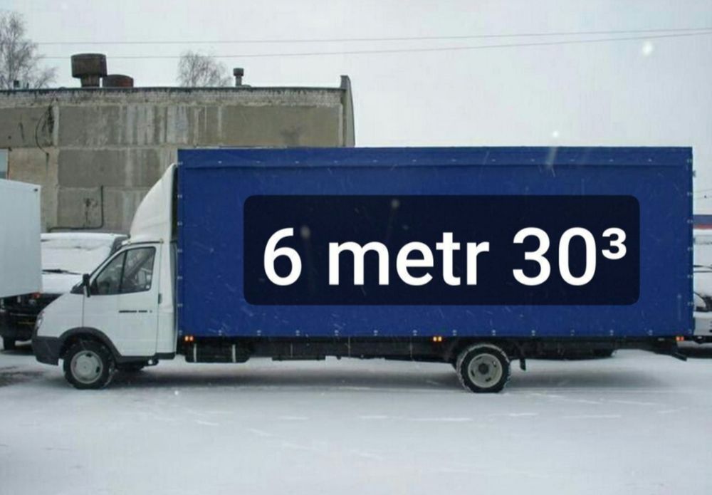 Gazel 6 metr yuk tashish xizmati