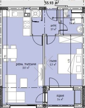 Продава се Двустаен апартамент в София, Студентски град - 73 кв.м за 2096 €/кв.м - Снимка #1