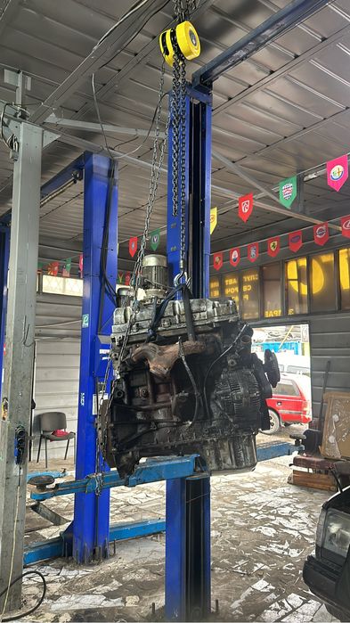 Замена ДВИГАТЕЛЬ и акпп мкпп