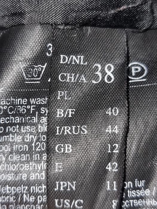 Женский пуховик размер на фото