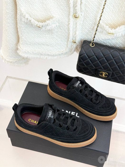 Женские кеди в стиле CHANEL — тренд 2026, размеры 36–41