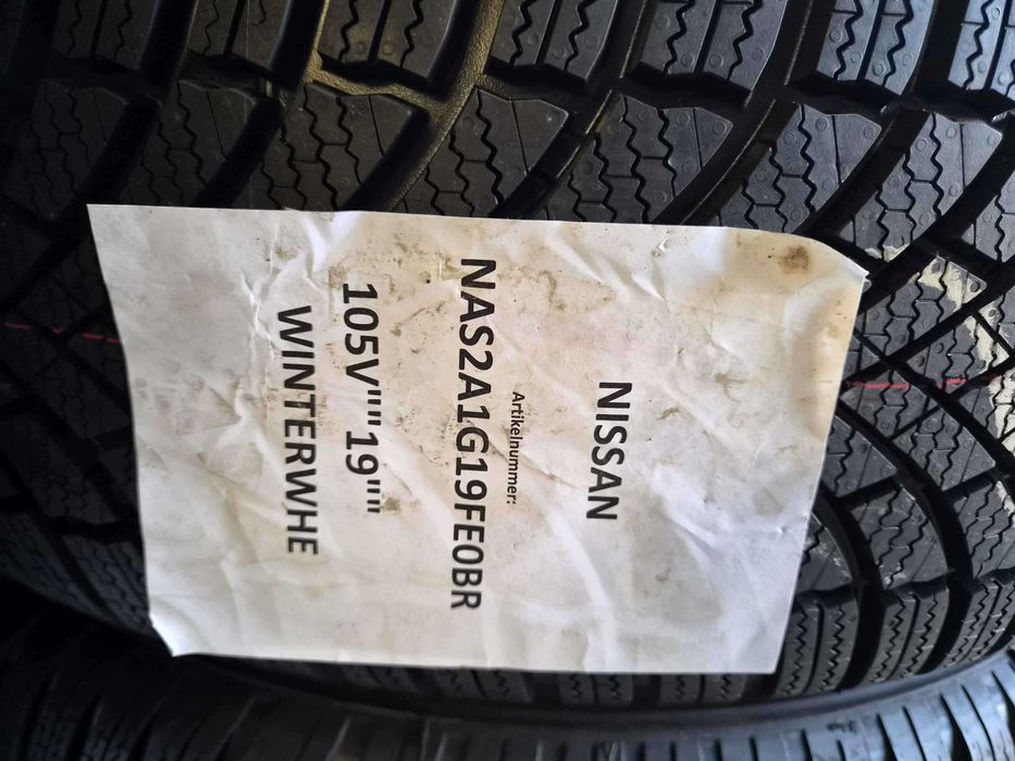 NISSAN ARIYA оригинални нови джанти 19" в комплект със зимни гуми 235/55/R19 Bridgestone Blizzak XL