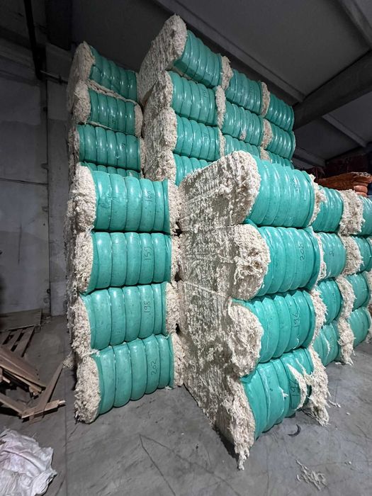 Lana alba spalata pentru perne / pilote / umplutura