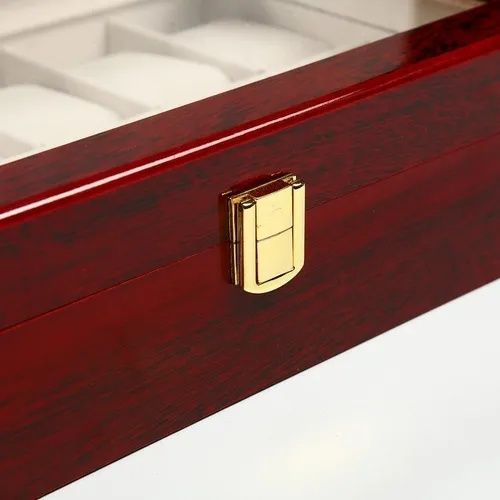 Шкатулка для часов и украшение деревянная