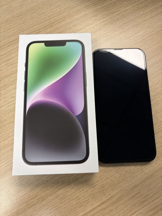 iPhone 14 128GB Black | Cutie + Încărcător