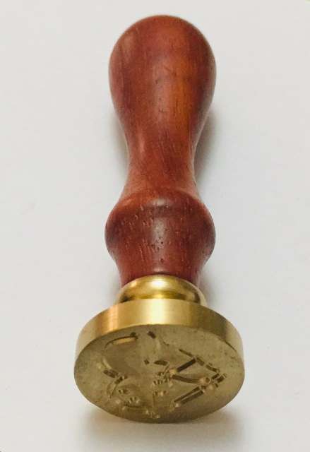 Печати и штампы для сургуча, воска, пластилина из латуни с рельефом