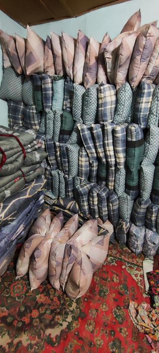 O'rin (urin matras), ko'rpa, yostiq