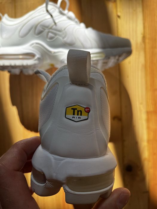 Nike Air Max Plus TN Triple White, EU 42 / 27