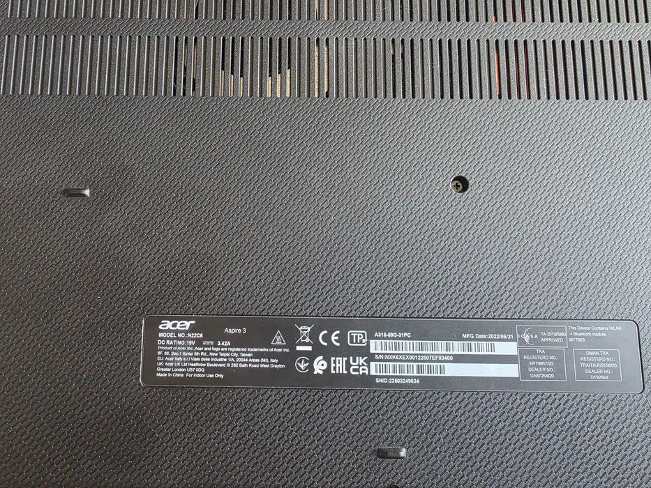 Лаптоп ACER Aspire 3