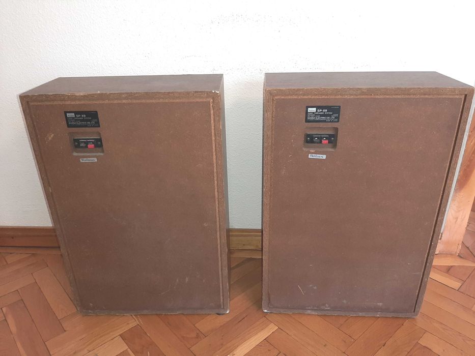 boxe Sansui SP X9 radio casetofon