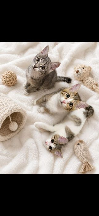 Милые котята ищут дом