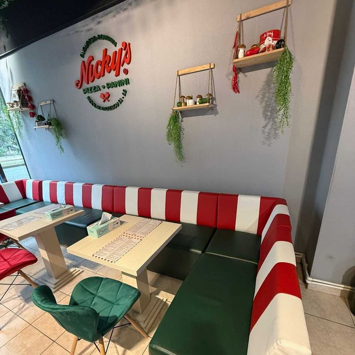 Canapele modulare, fotolii- Bar, Cafenea, Fast food, Pizzerie