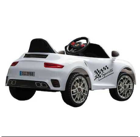 Masinuta Electrica pentru copii cu telecomanda, Porsche Alb