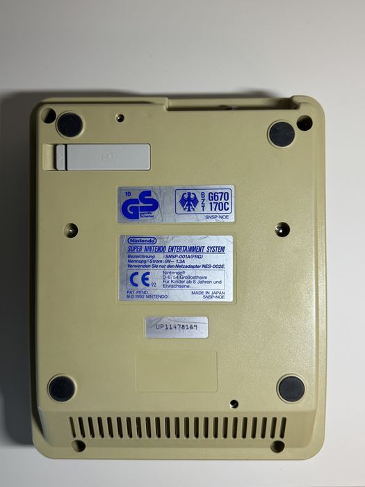 Consola SNES Nintendo