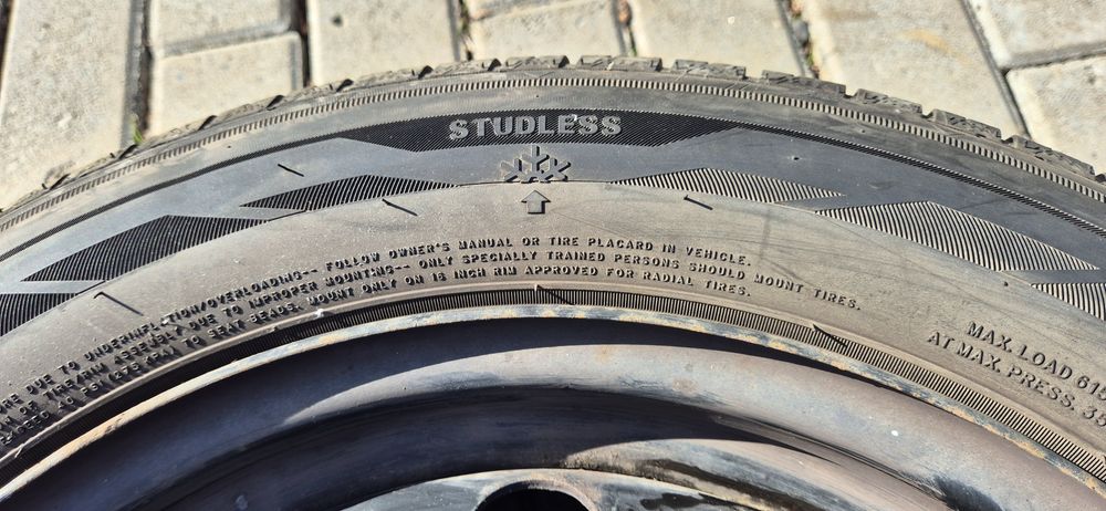 Jeantă cu anvelope205/55 R16 -2021 Ren.Megane 3  senzori de presiune