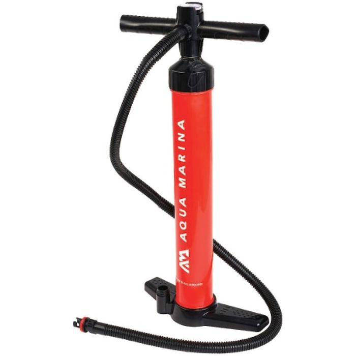 Ръчна, въздушна помпа Aqua Marina за падел и кану, с манометър