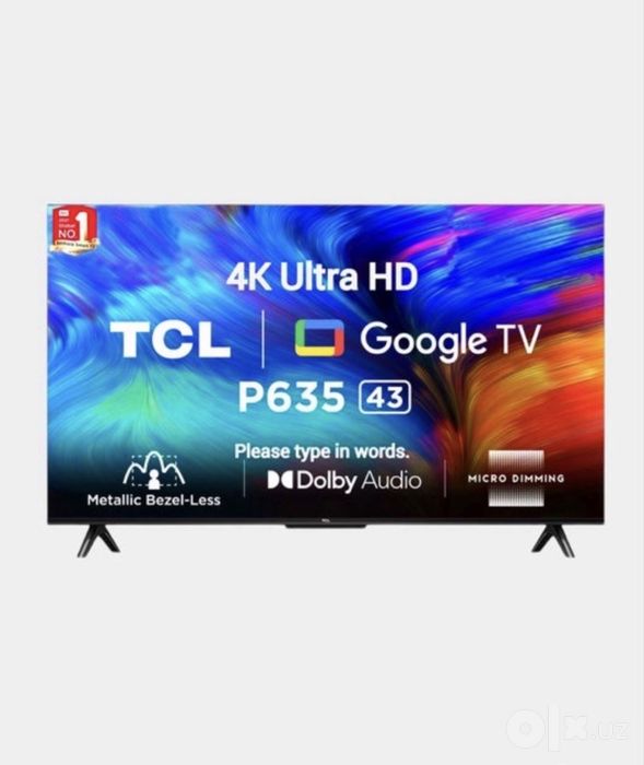 Скидка 40% телевизор TCL-43 4K доставка бесплатно