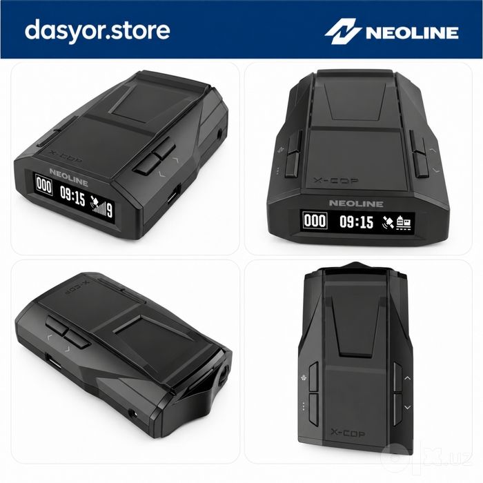 Neoline X-COP 7700S Black | Radar-detektor | Antiradar | 2 yil kafolat