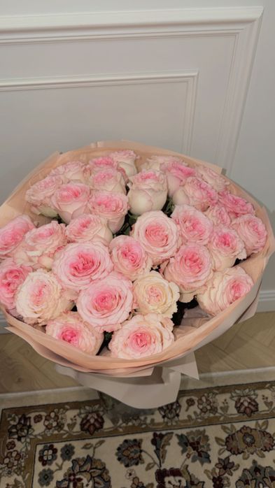 Цветы букеты розы