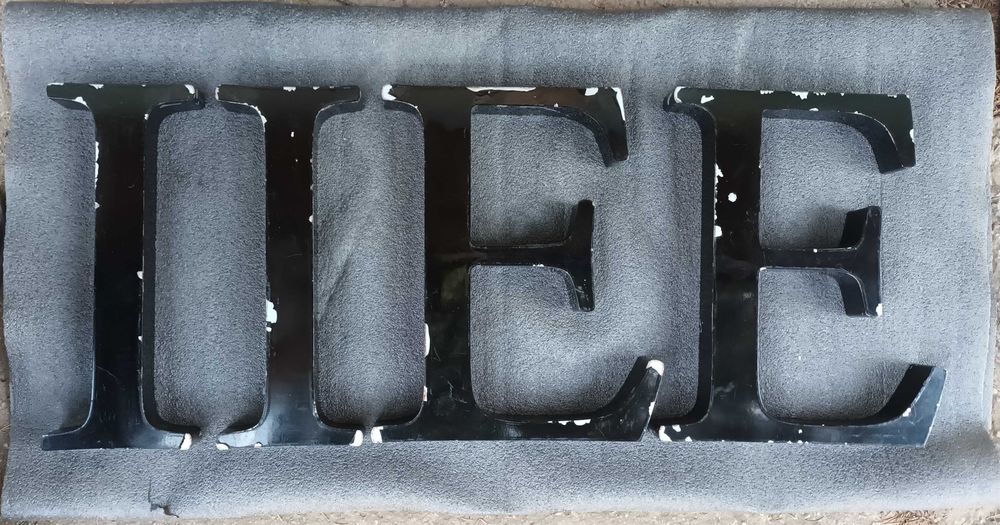 Set 11 litere volumetrice metalice