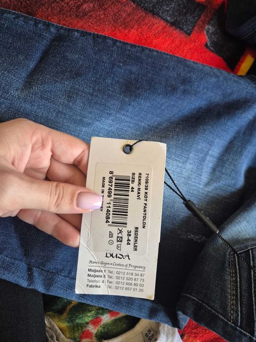 Blugi lungi cu burta pentru gravida
