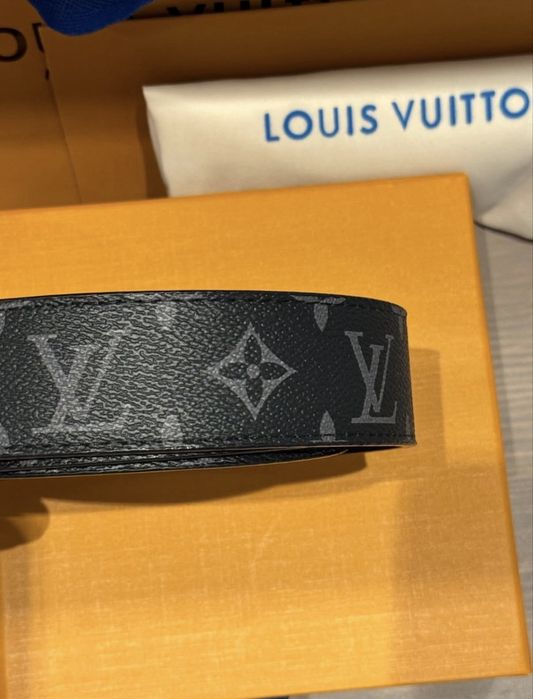 Curea “Louis Vuitton” Negru (Sigilat)